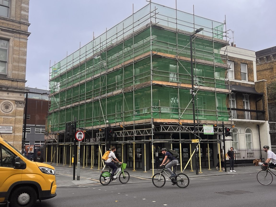 Intex CPS planned external works in progress